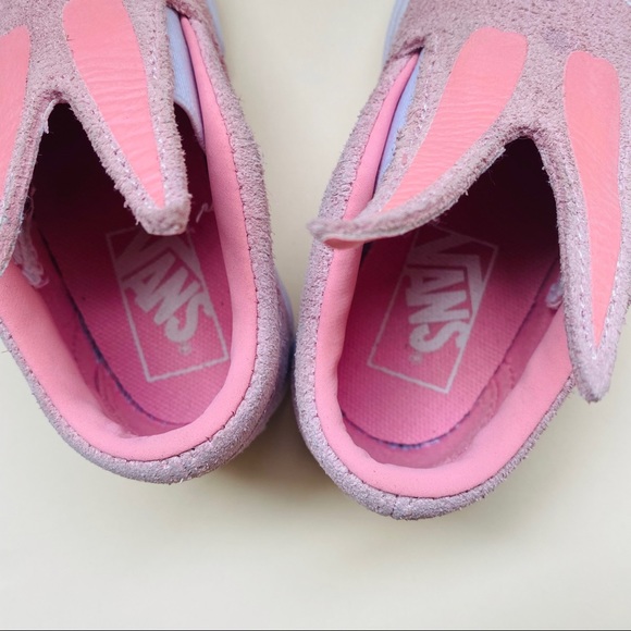 VANS Pink Bunny Ear Sneakers - Picture 3 of 4
